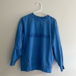 Lululemon crew neck sweatshirt